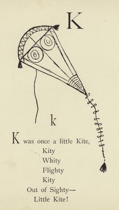 文字K 作： Edward Lear